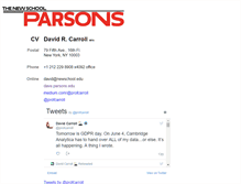 Tablet Screenshot of dave.parsons.edu